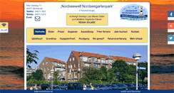 Desktop Screenshot of nordseewelt-nordseegartenpark.de